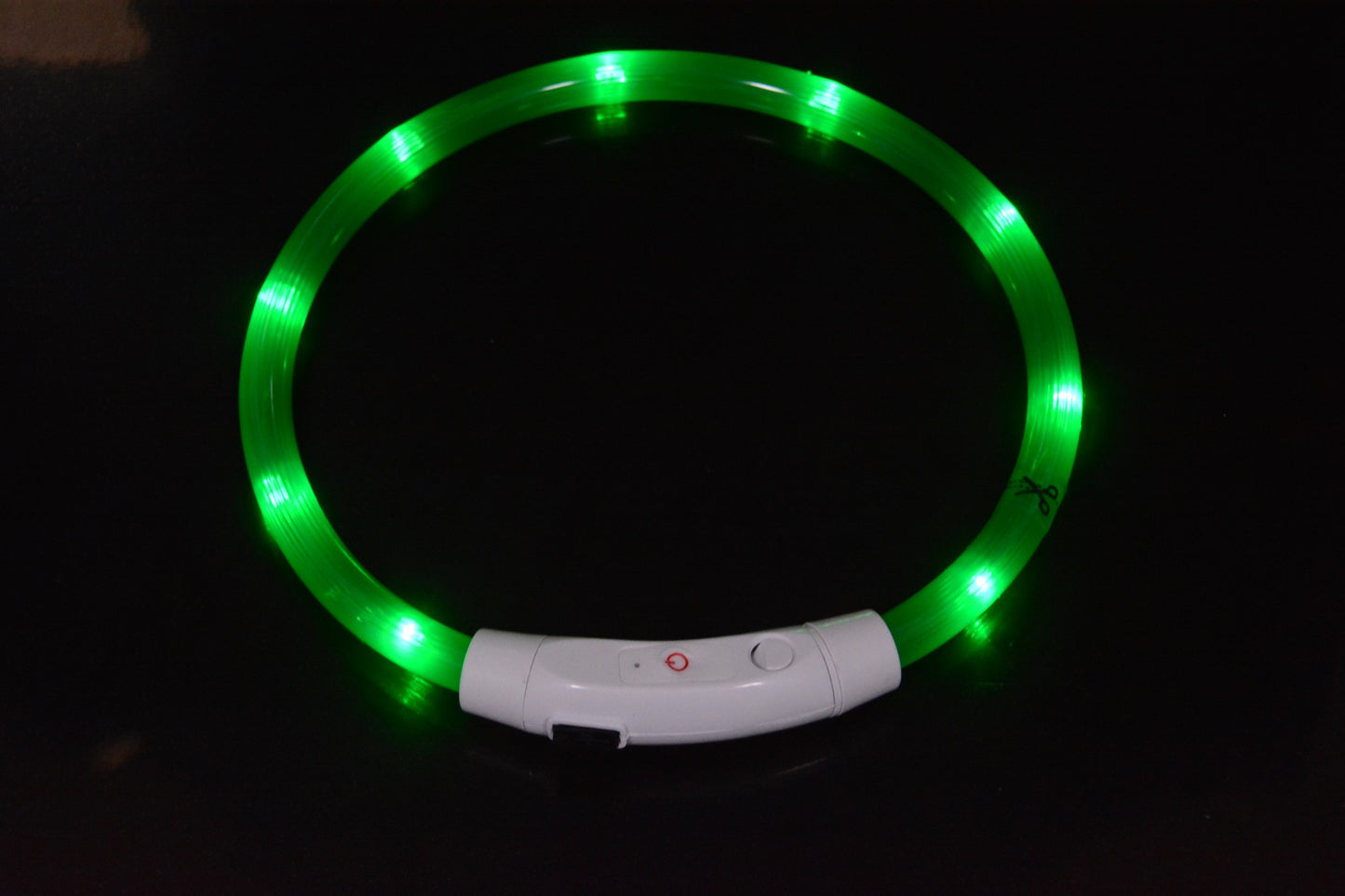 LED-Leuchthalsband für Hunde – Wiederaufladbar mit USB