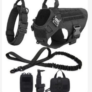 Militär Hunde Outdoor Weste 4-teiliges oder 6-Teiliges Multi-Funktion Set mit Zubehör.