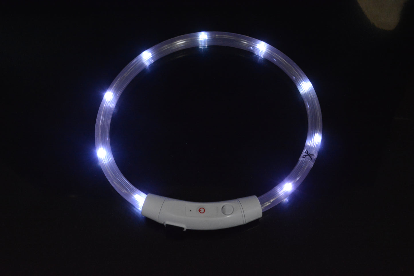 LED-Leuchthalsband für Hunde – Wiederaufladbar mit USB
