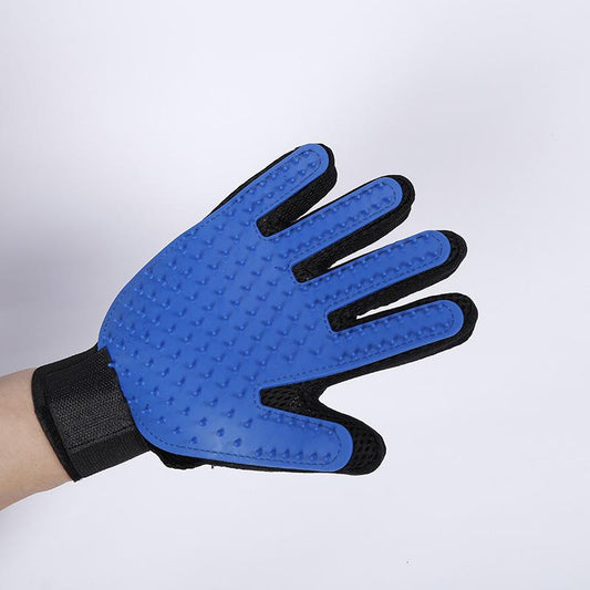 Silikon-Pflegehandschuh für Hunde – Sanfte Fellpflege & effektive Haarentfernung
